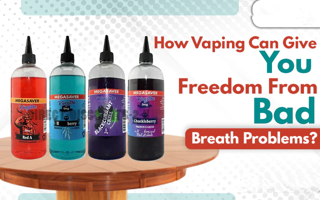 How Vaping Can Give You Freedom From Bad Breath Problems cometovape