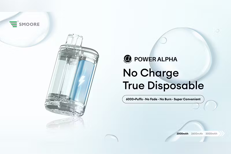 Press Release: Beyond 6000 Puffs, Power Alpha Frees You From the Hassle of Charging