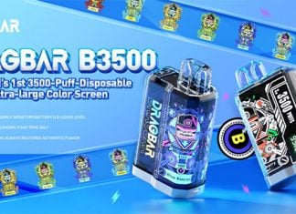 World’s First Supersize Smart Color Screen Disposable DRAGBAR B3500 is Newly Launched in the US