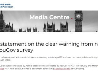 IBVTA Statement On ASH/YouGov E-cigarette Use In GB 2023 Survey