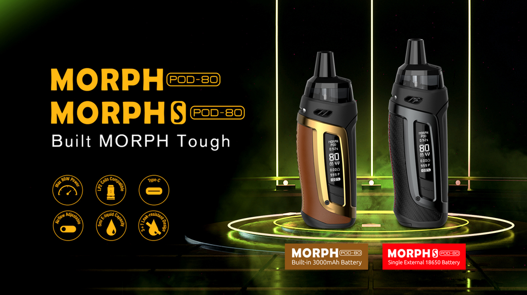 SMOK MORPH POD-80 & MORPH S POD-80 Review - 80W