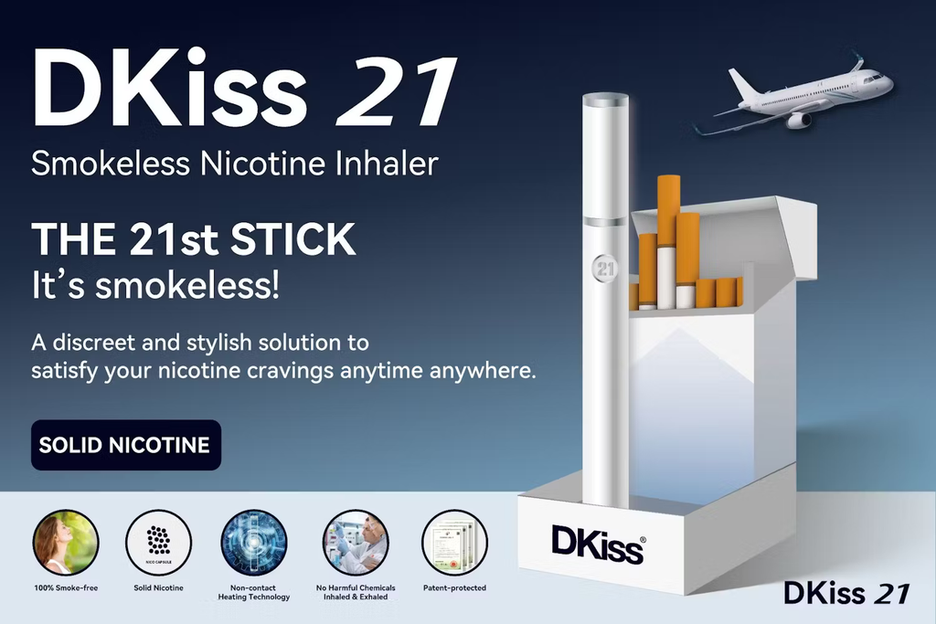 Press Release: Dekang Launches New Smokeless Product Worldwide - ”DKiss 21” Smokeless Nicotine Inhaler