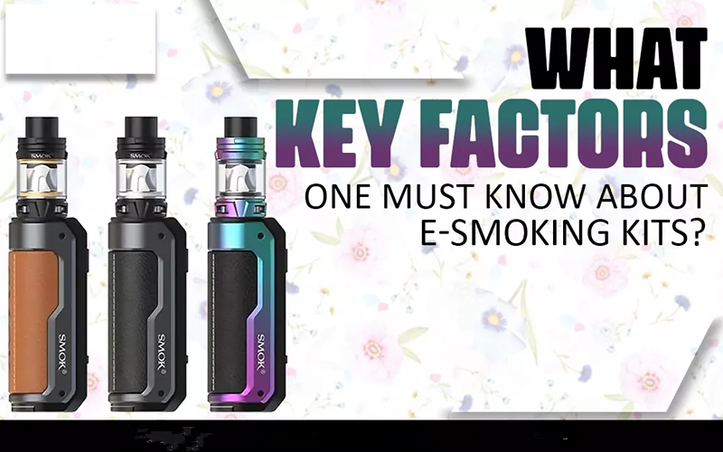 What Key Factors One Must Know About E-smoking Kits?