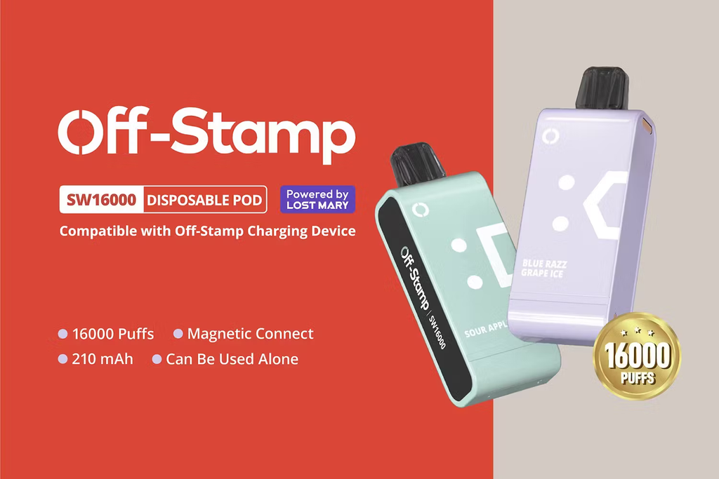 Press Release: Off-Stamp Unveils the SW16000 Single-Use Vape Pod