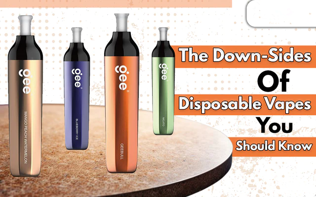 The Down-Sides Of Disposable Vapes You Should Know