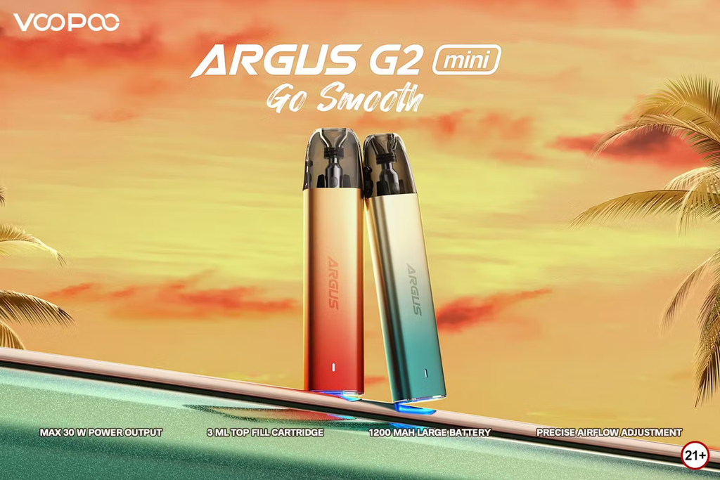 Press Release: Lead to a New Era of Pod - Meet VOOPOO ARGUS Pod Family’s New Member ARGUS G2 Mini